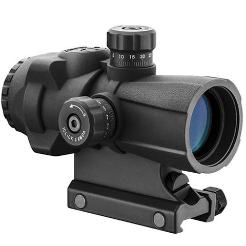 AR-X Pro Prism Scope - 3x30mm, Illuminated Cross Dot Reticle, Black