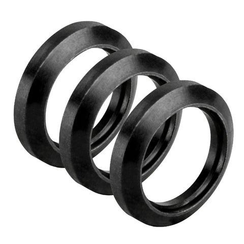 AR15-M4 Muzzle Crush Washers, Black, 3 Pack