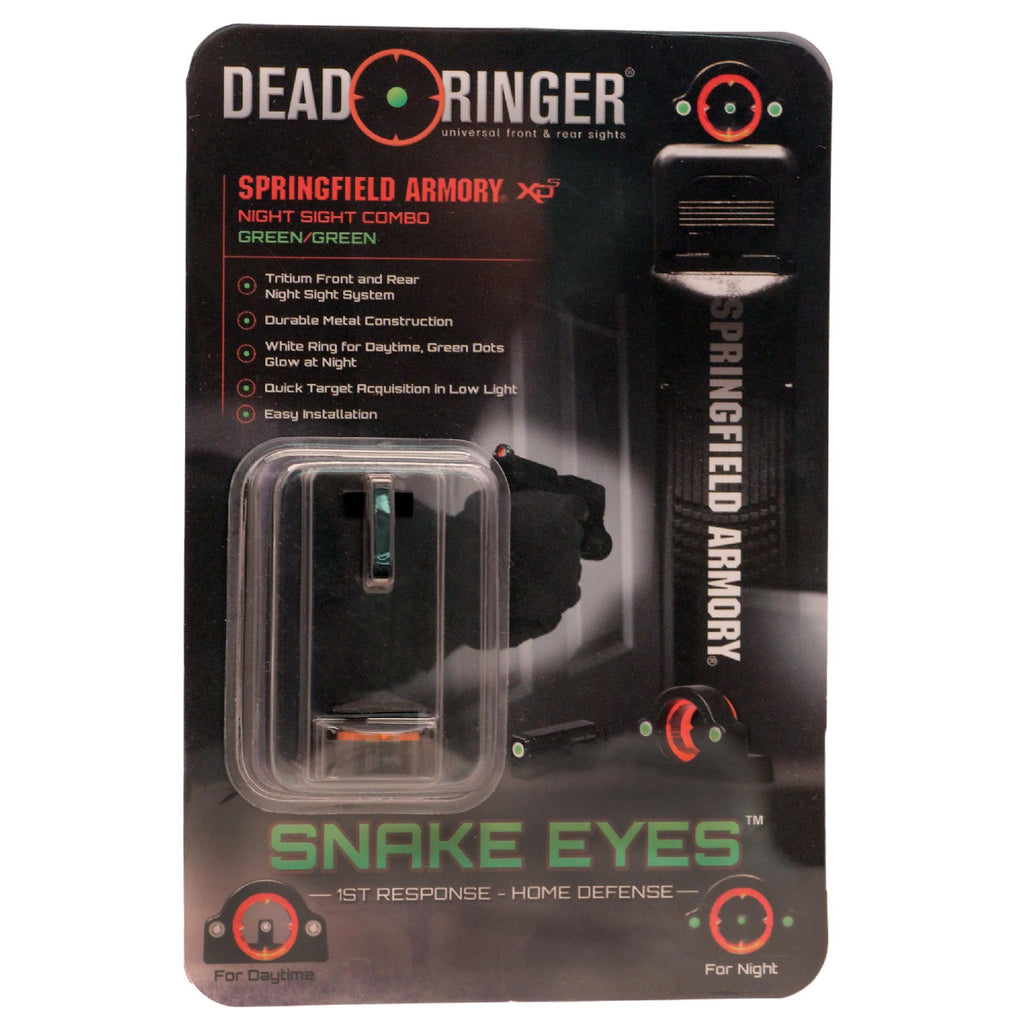 Snake Eyes Pistol Sight - Springfield XDS, .45 ACP or 9mm