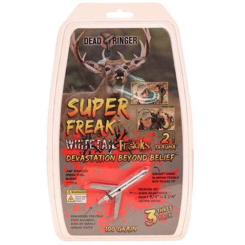 Broadheads - White Tail Freaks, Super Freak