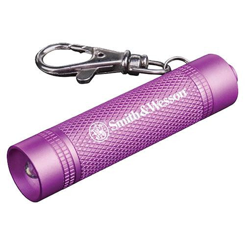 Pink Galaxy Ray Personal Red LED Keychain Light