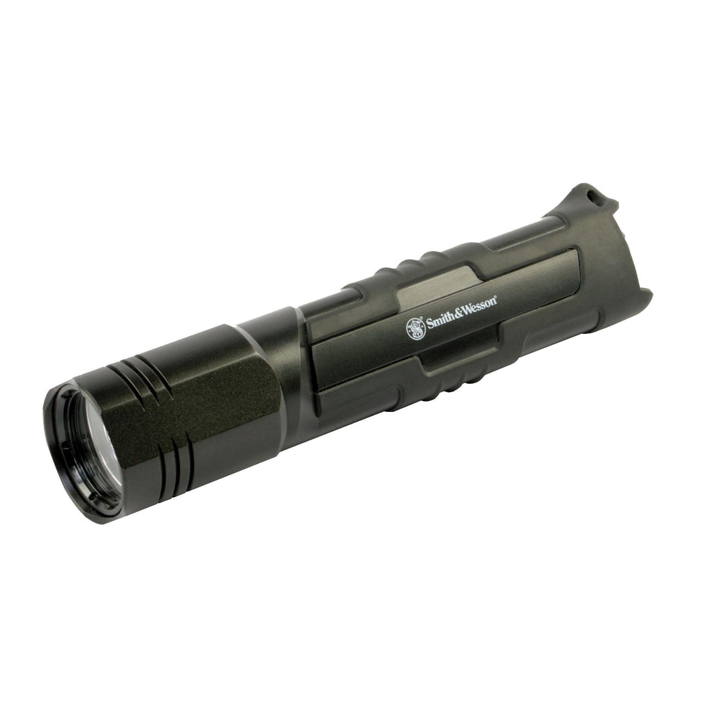 Flashlight - Galaxy Pro, LED with 4 AA Batteries Aluminum Black