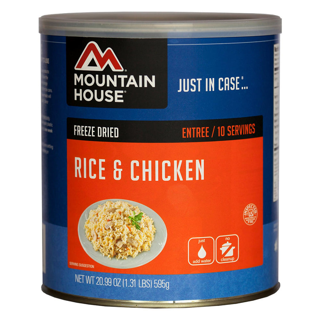 Entrees - Rice And Chicken,  10 Servings