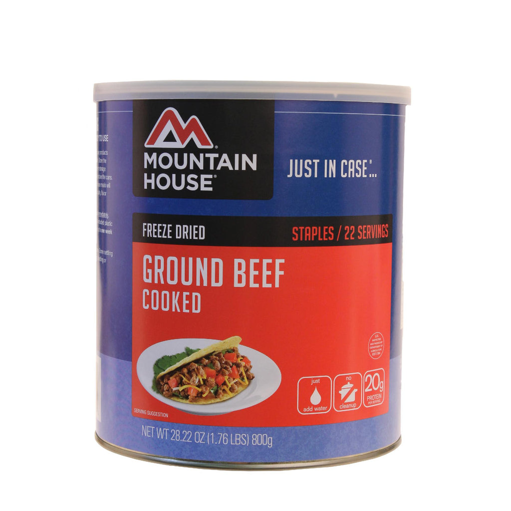 Sides and Meats - Ground Beef, 22 Servings