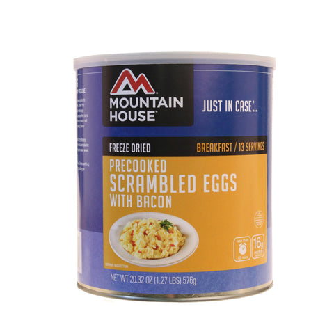 Breakfasts - Scrambled Eggs with Bacon, 13 Servings