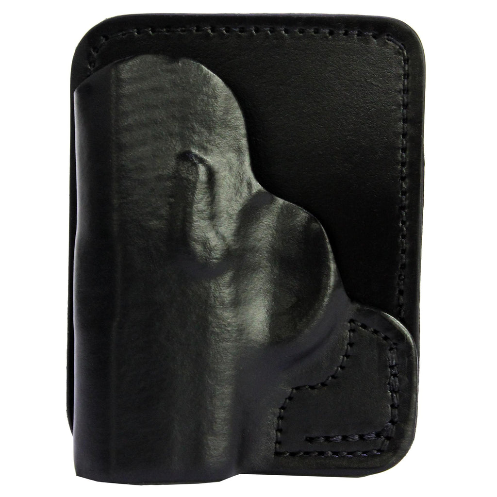 Front Pocket Leather Holster - H&K USP Compact, Black, Right Hand