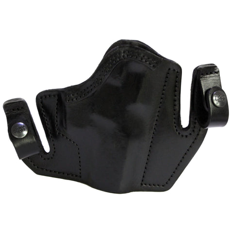 Tuckable Open Top Leather Holster - Smith & Wesson 69, Black, Right Hand