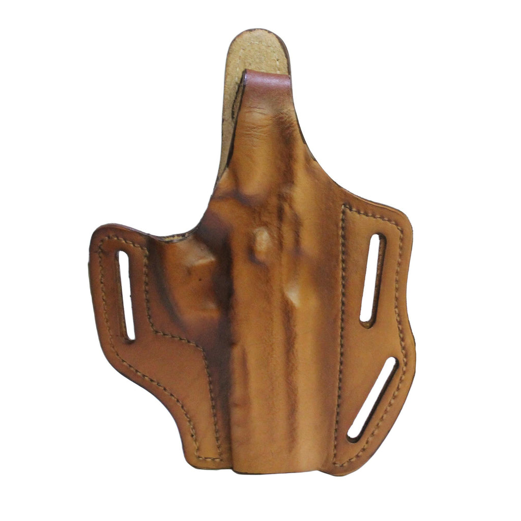 Multi Purpose Pancake Leather Holster - CZ SP01 Shadow, Brown, Right Hand