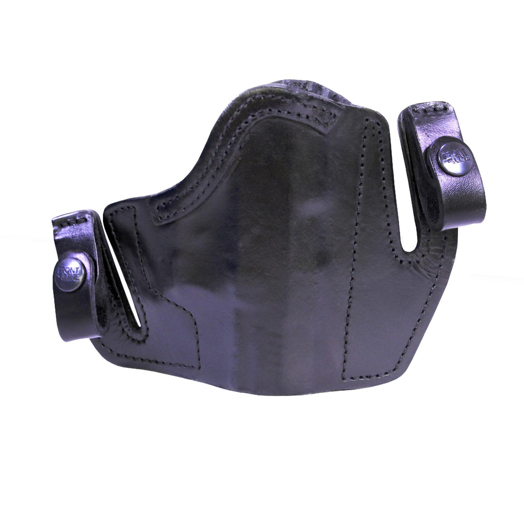 Tuckable Open Top Leather Holster - Walther P22, Black, Right Hand