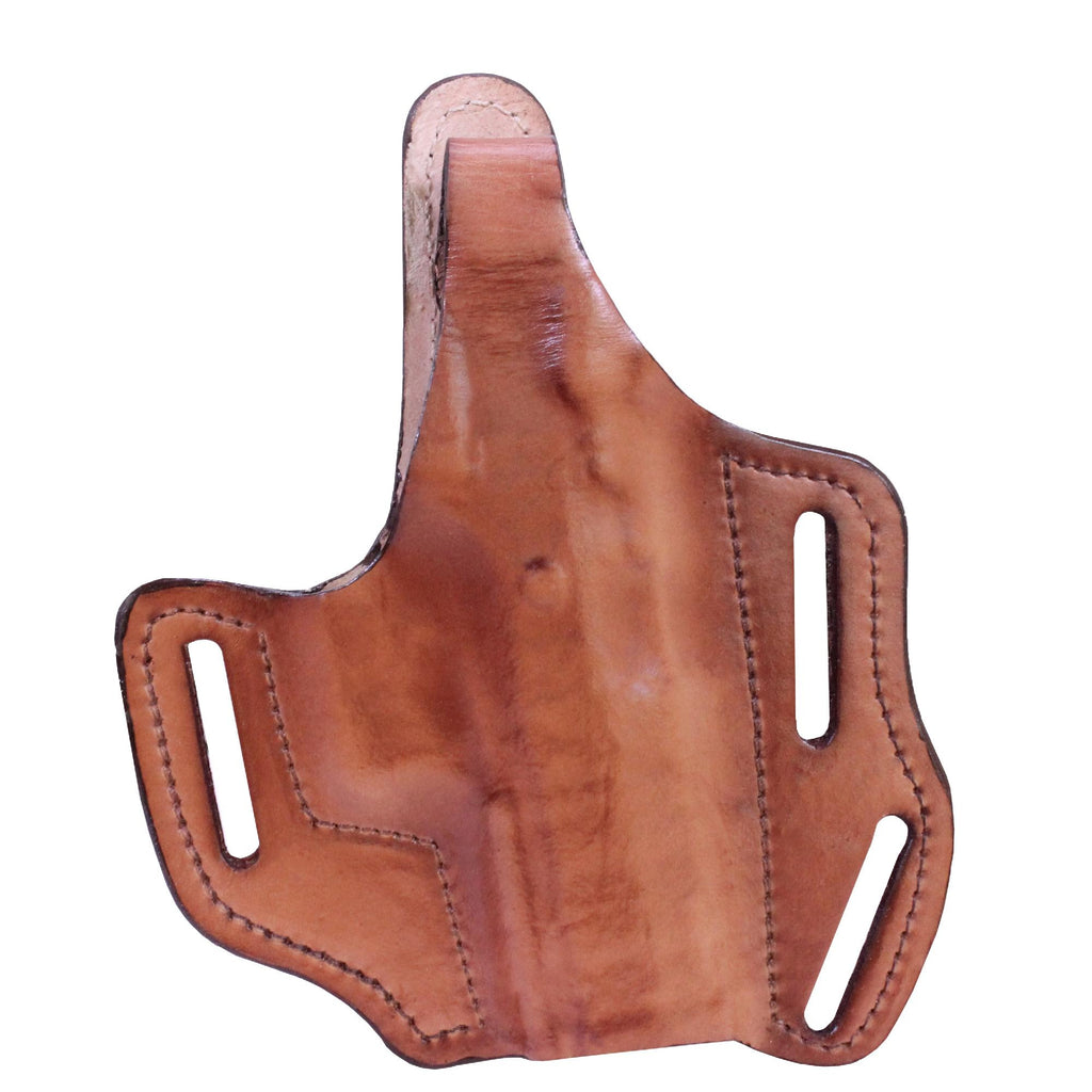 Multi Purpose Pancake Leather Holster - Jericho-Baby Eagle Steel Mid Size with Rails