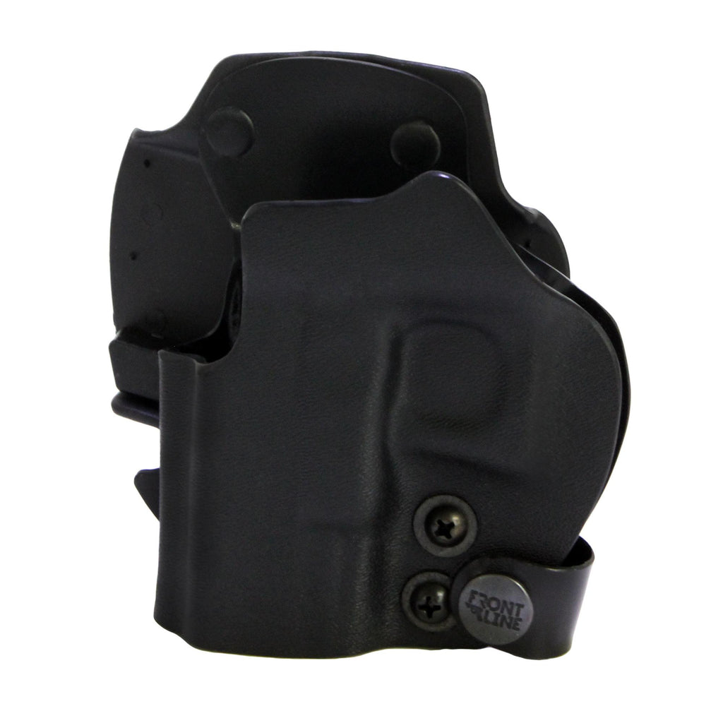 Open Top Kydex Holster - Glock 26-27-28, Black, Left Hand