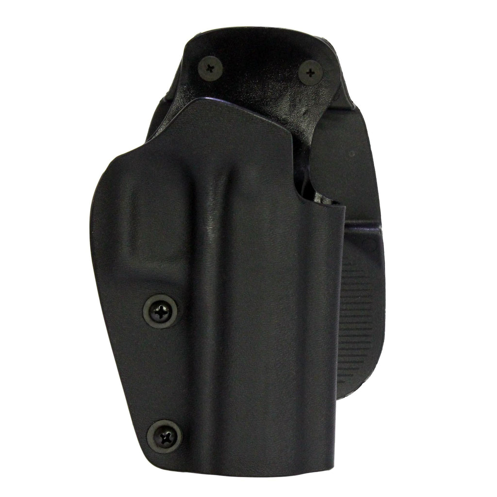 Kydex Paddle Holster - Jericho-Baby Eagle Steel Full Size with Rails, Black, Right Hand