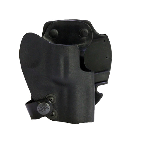 Kydex Holster - .38 Revolver with  2" Barrel, Black, Right Hand