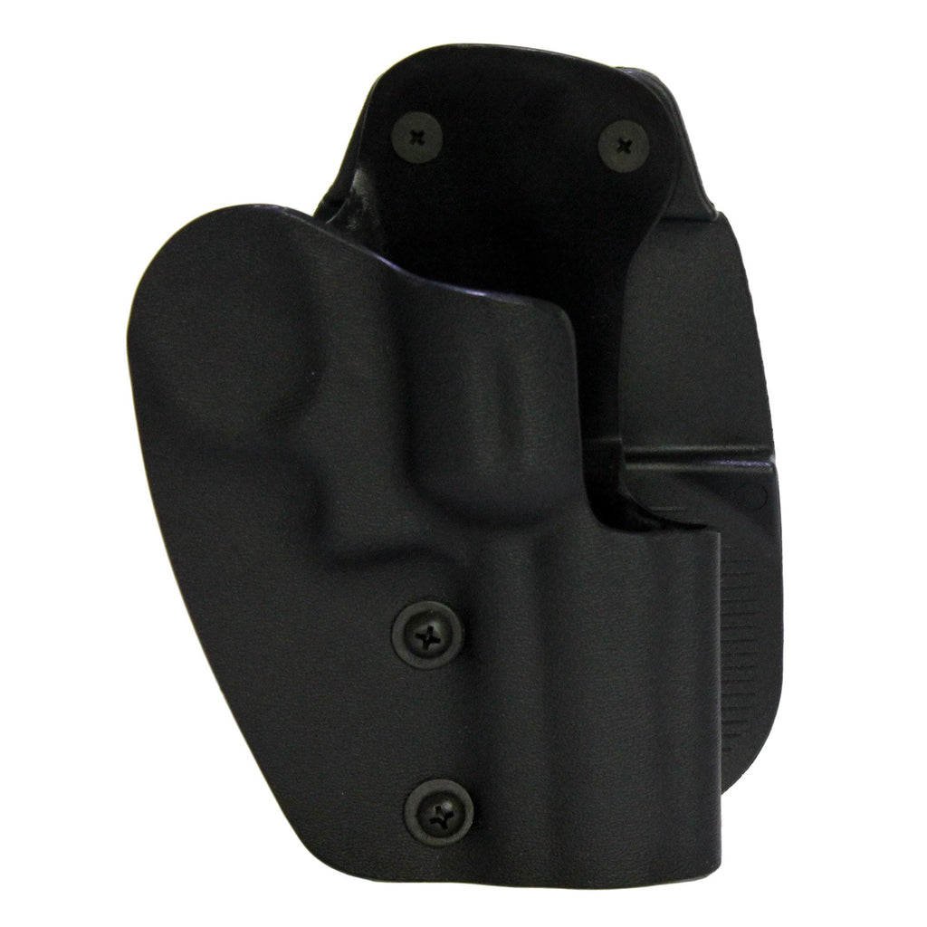 Kydex Paddle Holster - .357 Revolver with 3" Barrel, Black, Right Hand