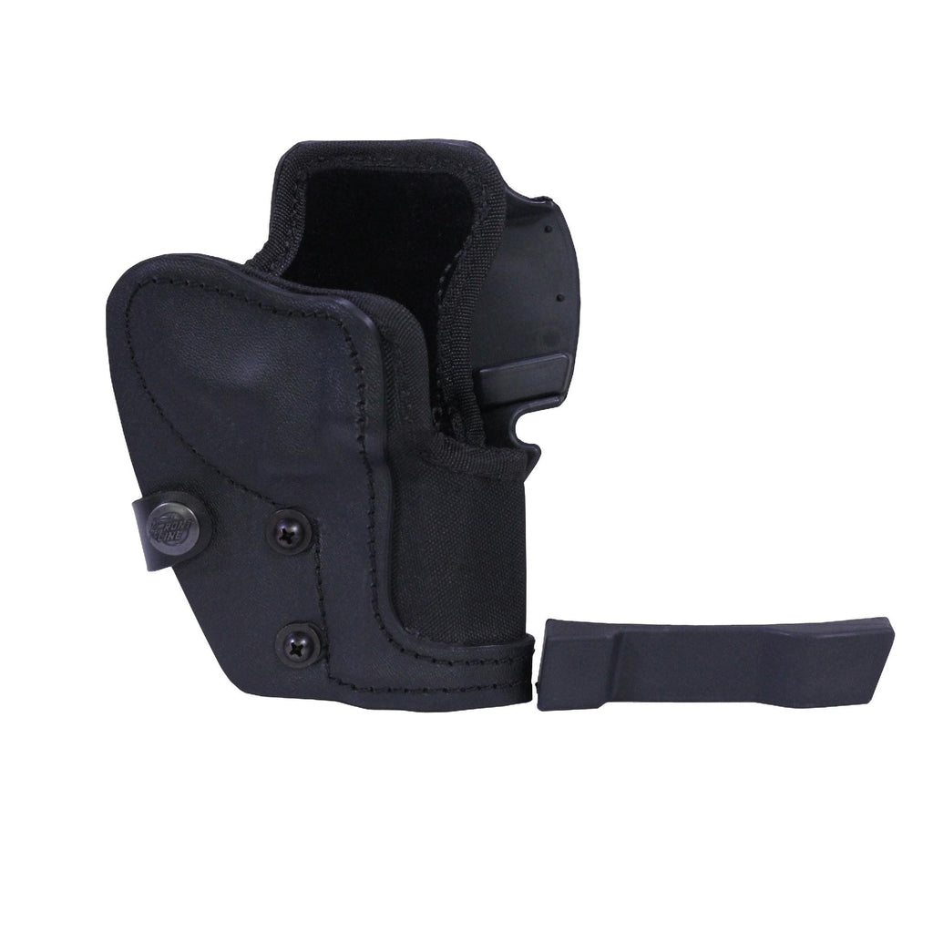 KNG Holster On Belt - .357 Revolver with 3" Barrel, Black, Right Hand