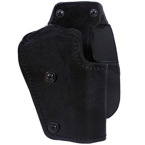 3 Layer Synthetic Leather Paddle Holster - 1911 Colt Government with 5" Barrel, Black, Right Hand