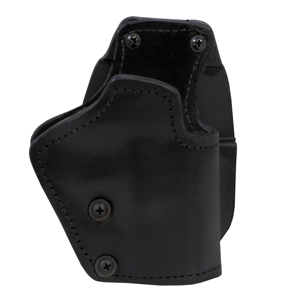 3 Layer Synthetic Leather Paddle Holster - Glock 19-23-32, Black, Right Hand