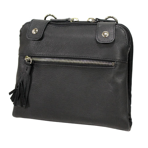 Cross-Body Organizer - Black