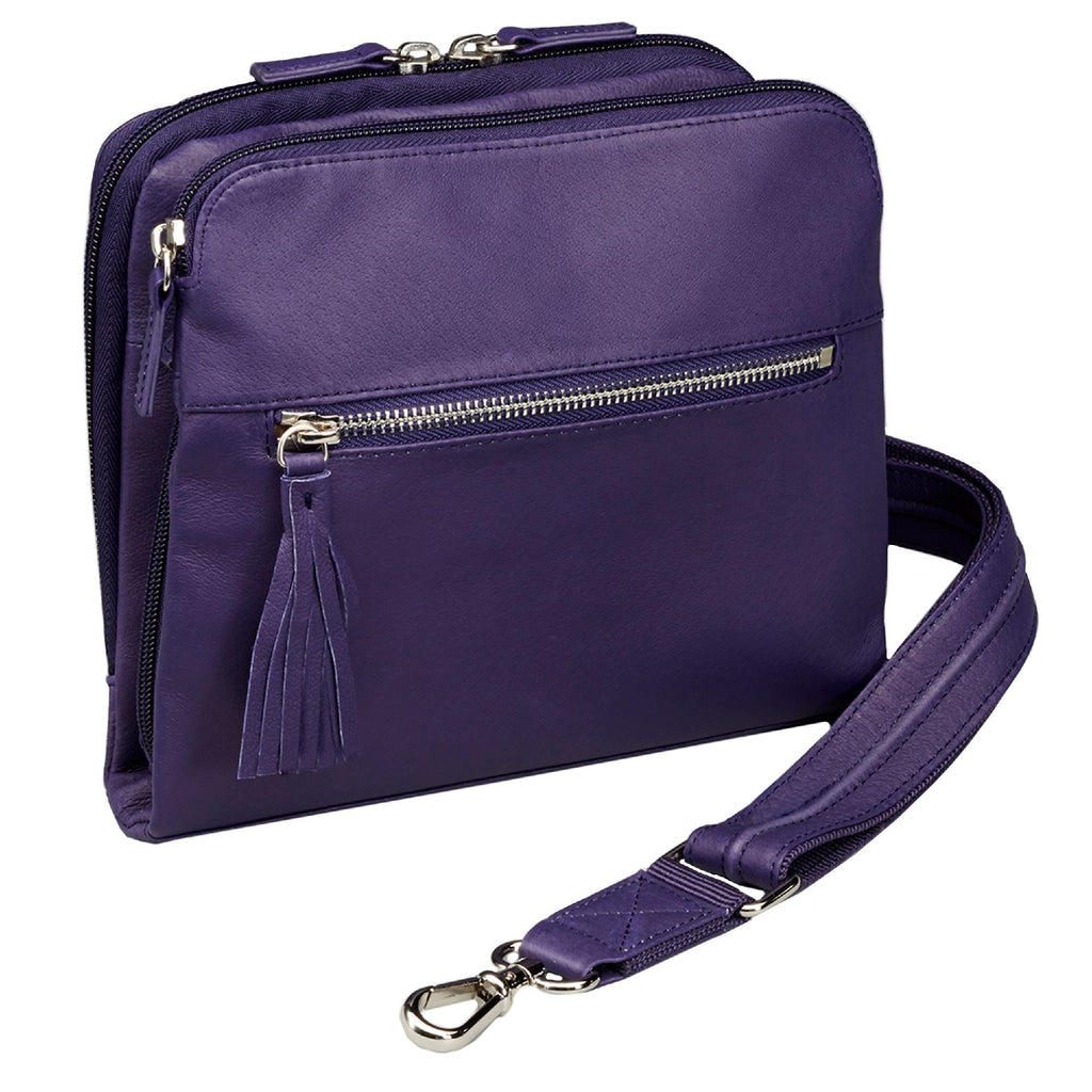 Concealed Carry Raven Shoulder Pouch - Purple