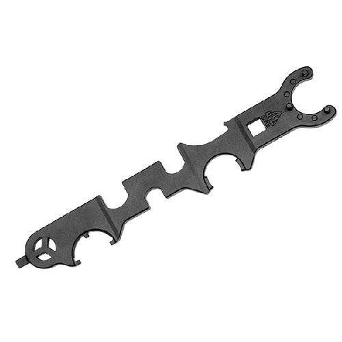 UTG AR15-AR308 Armorer's Multi-Function Combo Wrench, Black