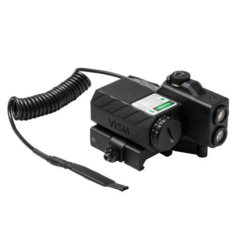 Offset Green Laser Designator with Navigation LEDs - Black