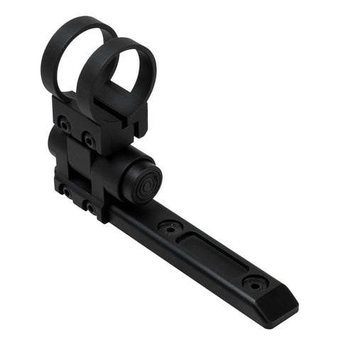 M-Lok 1" Extended Flashlight Mount - Modular, Black