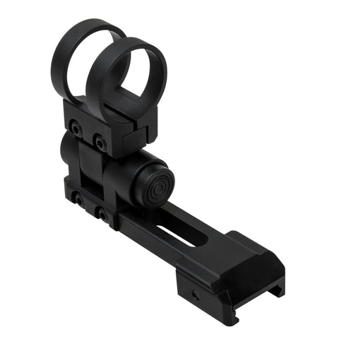 Picatinny 1" Extended Flashlight Mount - Modular, Black