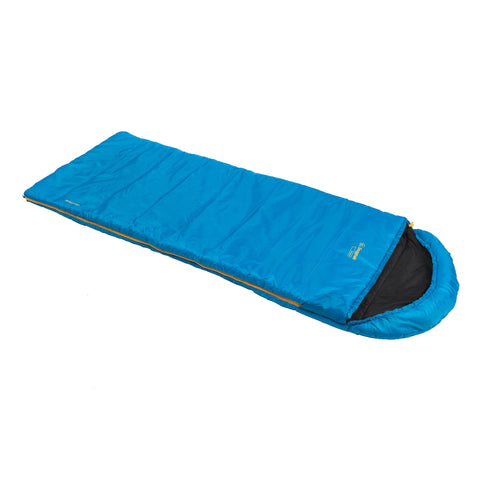 Snugpak Basecamp Sleeping Bag - Navigator SQ, Sapphire Blue, Left Hand Zipper