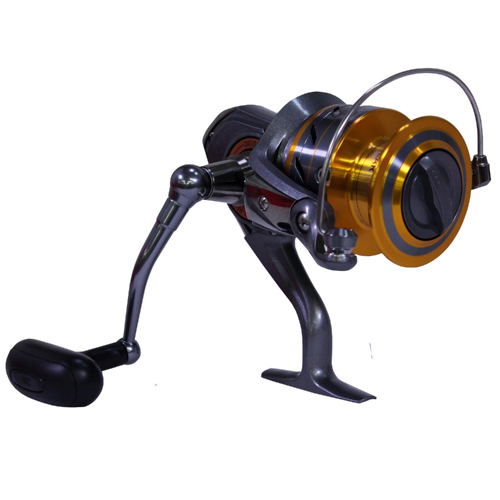 Crossfire Spinning Reel - 4.6:1 Gear Ratio, 4 Bearings, Infinite Anti-Reverse