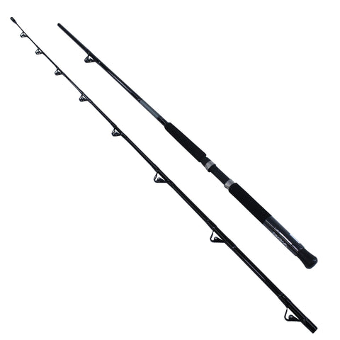 Great Lake Trolling Rod - 9'6" Length, 2 Piece Rod, 15-30 lb Line Rate, Medium-Heavy Power