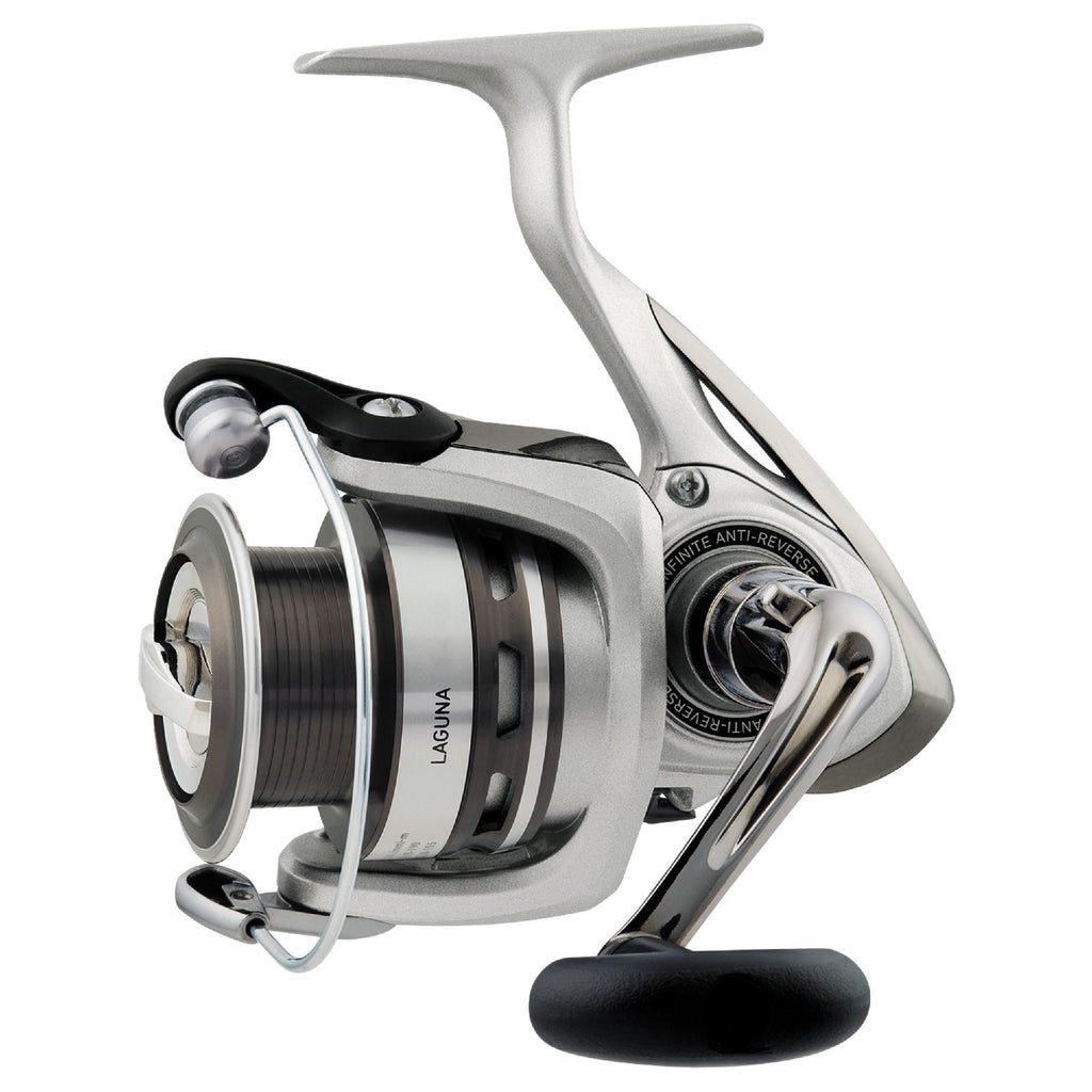 Laguna 5BI Spinning Reel - 4000, 5.3:1 Gear Ratio, 6 Bearings, 37" Retrieve Rate, 13.20 lb Max Drag, Boxed