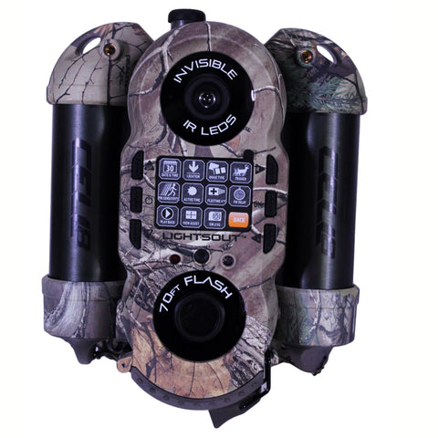 Crush Cell 8 Lightsout Digital Trail Camera, Realtree Xtra