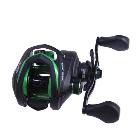 Mach Speed Spool MCS Casting Reel - 6.8:1 Gear Ratio, 11 Bearings, 10 lb Max Drag, Right Hand