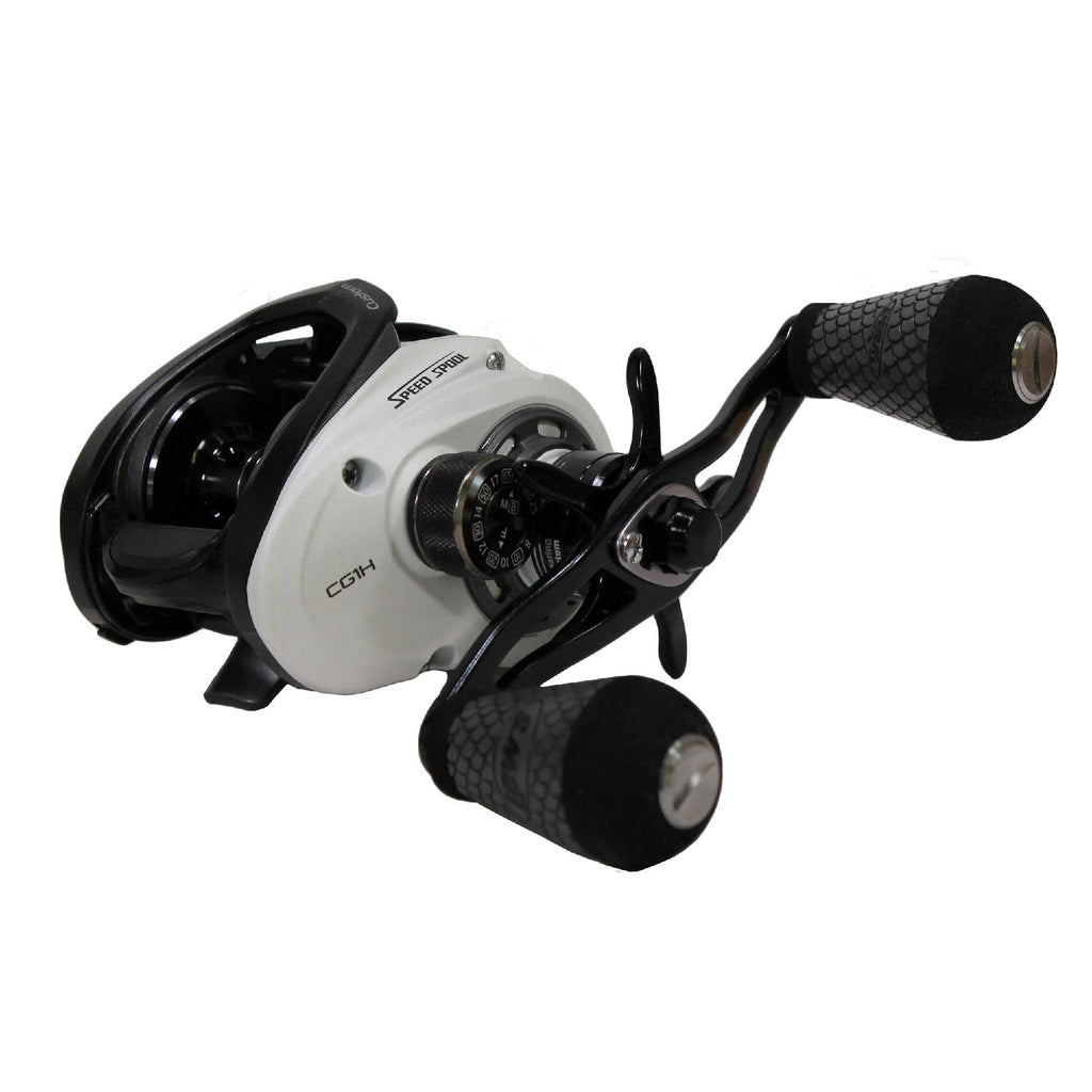 Custom Speed Spool MSB Casting Reel - 6.8:1 Gear Ratio, 10 Bearings, 14 lb Max Drag, Right Hand