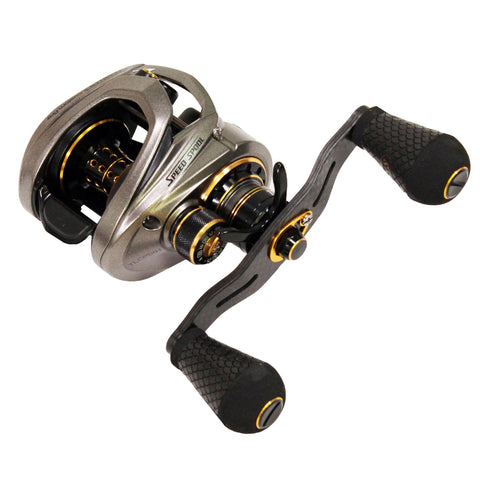 Custom Pro Speed Spool ACB Casting Reel - 8.3:1 Gear Ratio, 11 Bearings, 14 lb Max DSrag, Right Hand