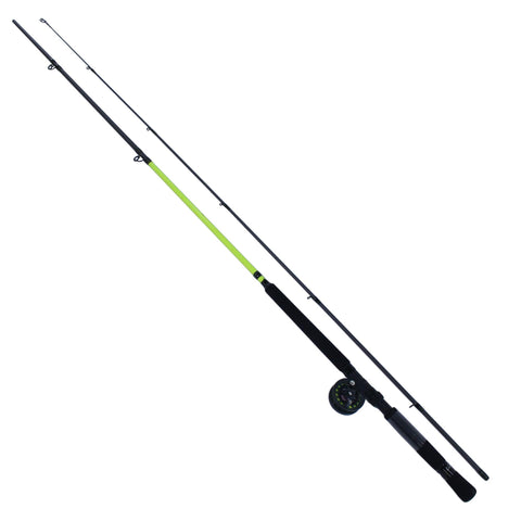 Slab Daddy Crappie Jiggin’ Combo - MC1, 1:1 Gear Ratio, 9' Length, 2 Piece Rod, Light Power