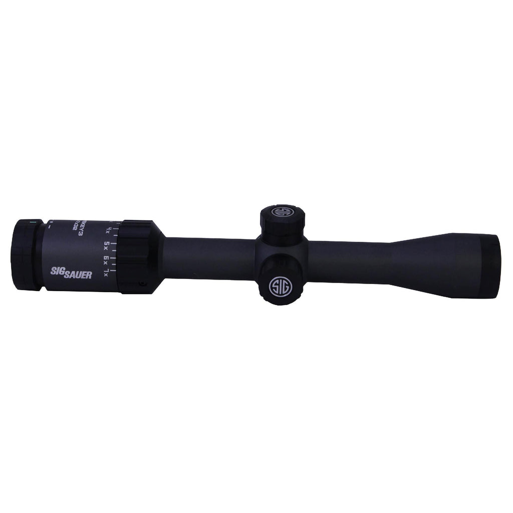 Whiskey3 SFP Hunting Riflescope - 3-9x50mm, 1" Main Tube, HellFire QuadPlex Wire Reticle, Black