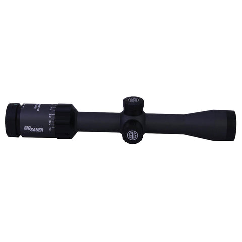 Whiskey3 SFP Hunting Riflescope - 3-9x50mm, 1" Main Tube, HellFire QuadPlex Wire Reticle, Black