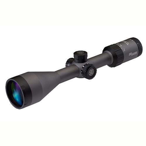 Whiskey3 SFP Hunting Riflescope - 4-12x50mm, 1" Main Tube, TriPlex Illuminated Reticle, Black