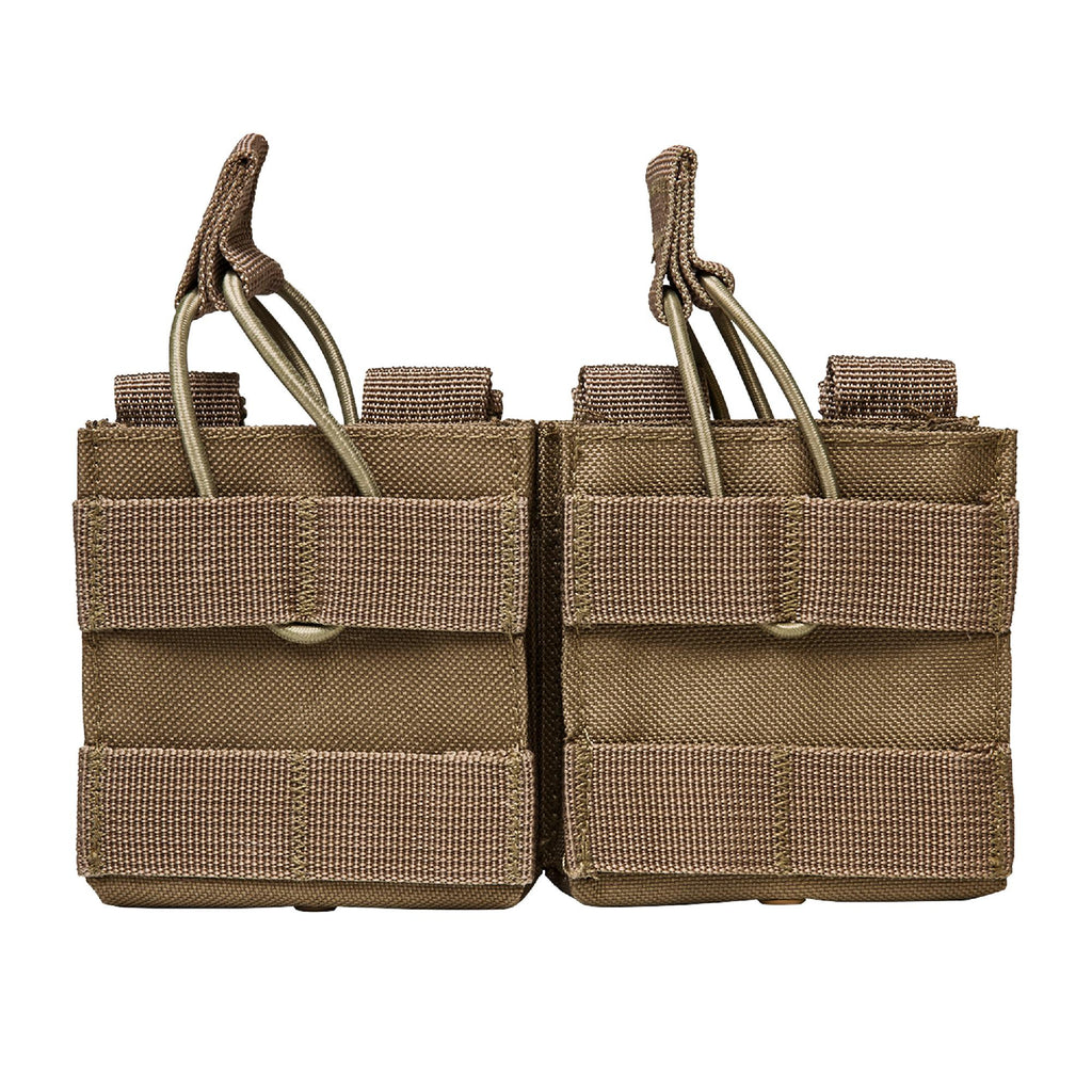 AR10-M1A-FAL .308 Dual Magazine Pouch - Tan