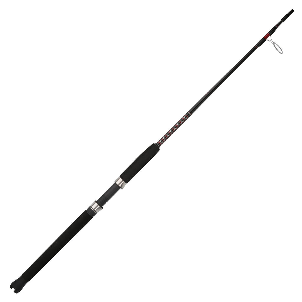 Ugly Stik Bigwater Spinning Rod - 7' Length, 2 Piece Rod, 10-25 lb Line Rating, 1-2-3 oz Lure Rate, Medium Power