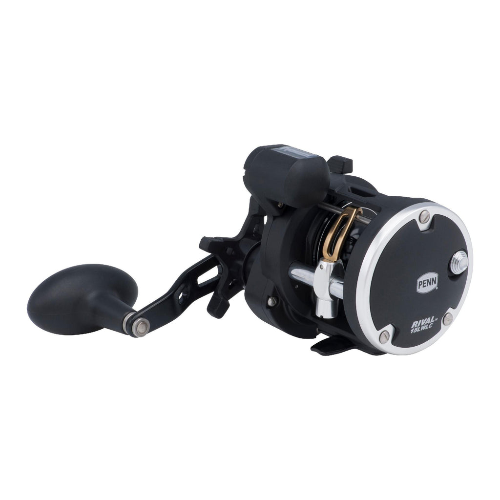 Rival Level Wind Conventional Reel - 15, 5.1:1 Gear Ratio, 2 Bearings, 29" Retrieve Rate, Right Hand, Boxed