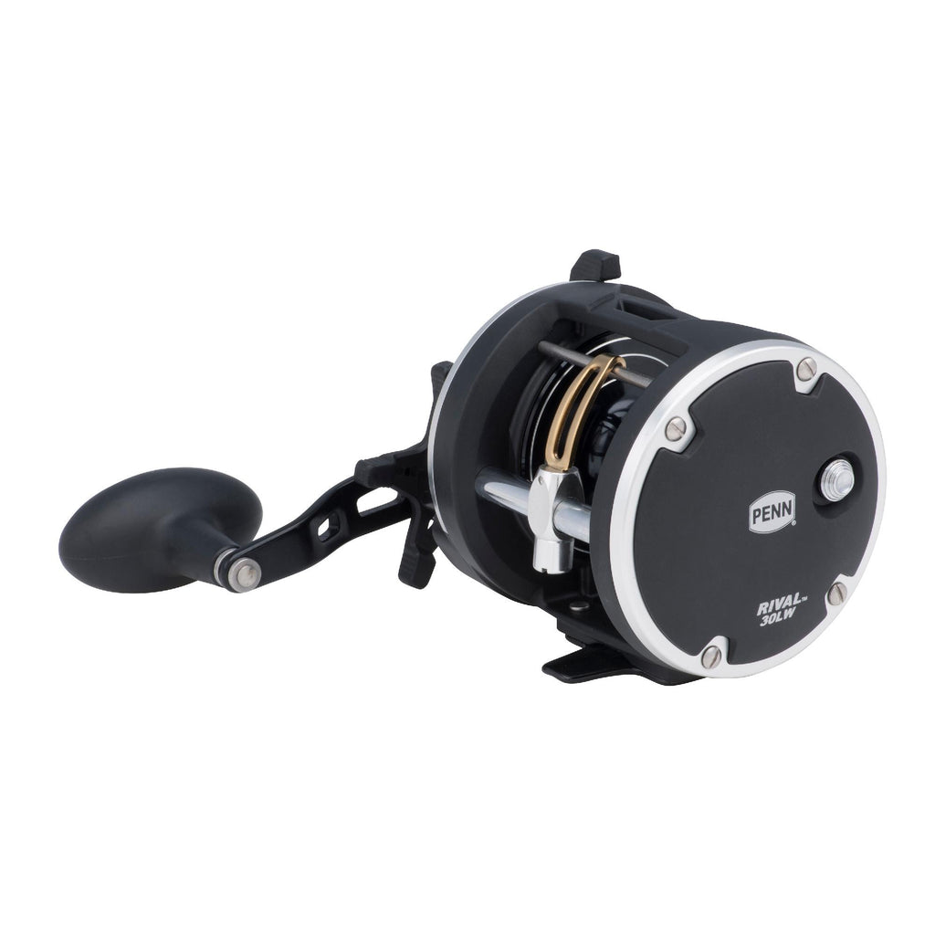 Rival Level Wind Conventional Reel - 30, 3.9:1 Gear Ratio, 2 Bearings, 27" Retrieve Rate, Right Hand, Boxed