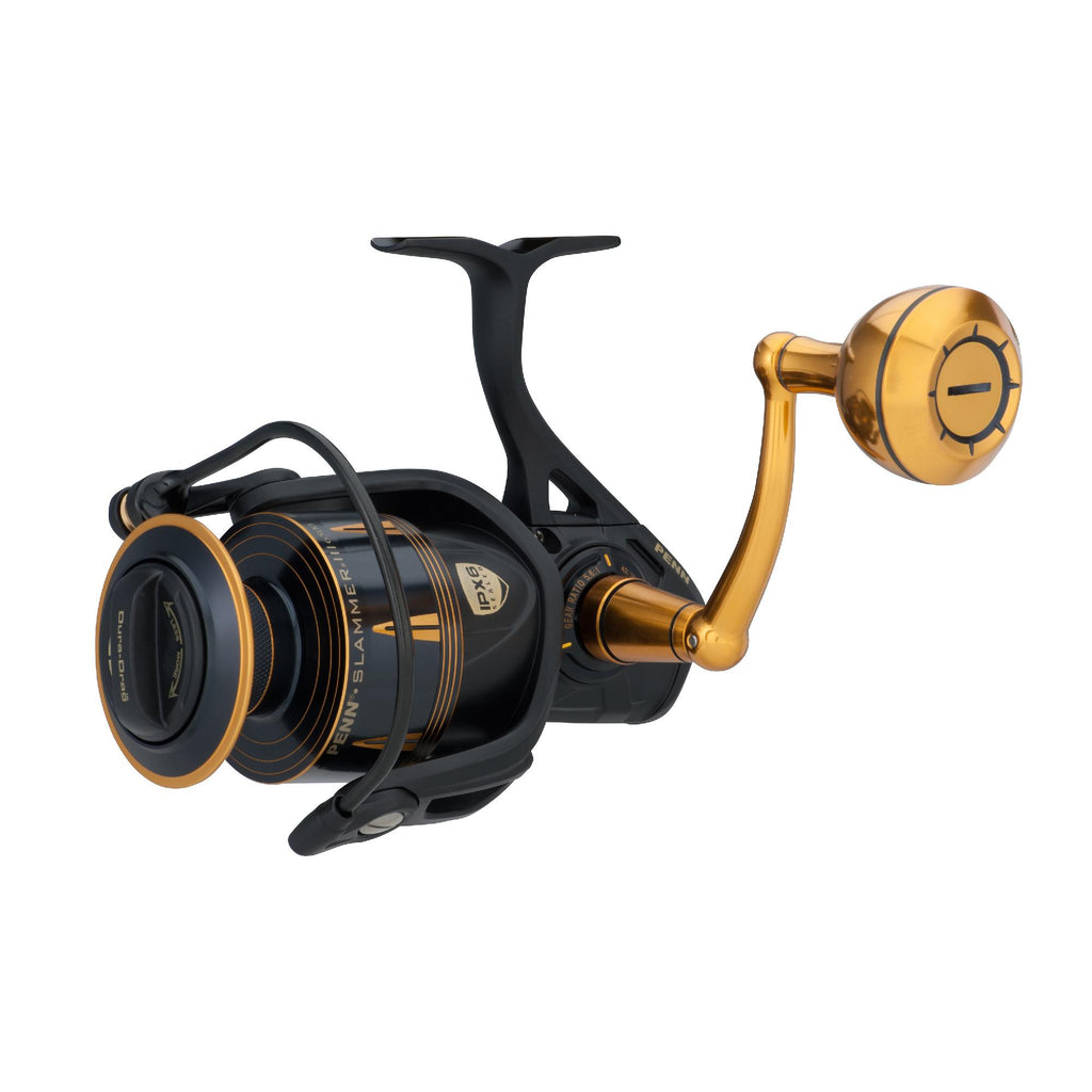 Slammer III Spinning Reel - 6500, 5.6:1 Gear Ratio, 42" Retrieve Rate, 40 lb Max Drag, Ambidextrous