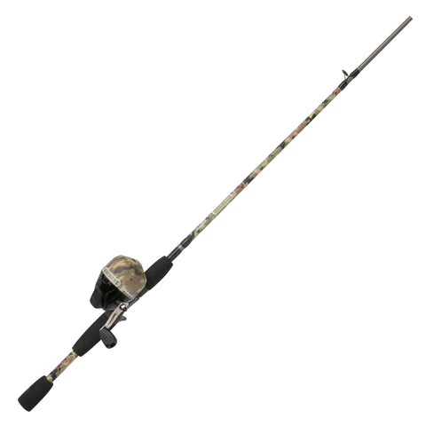 Recurit Spinning Combo - 30 Reel Size, 6' Length, 2 Piece Rod, 6-12 lb Line Rating, Medium Power