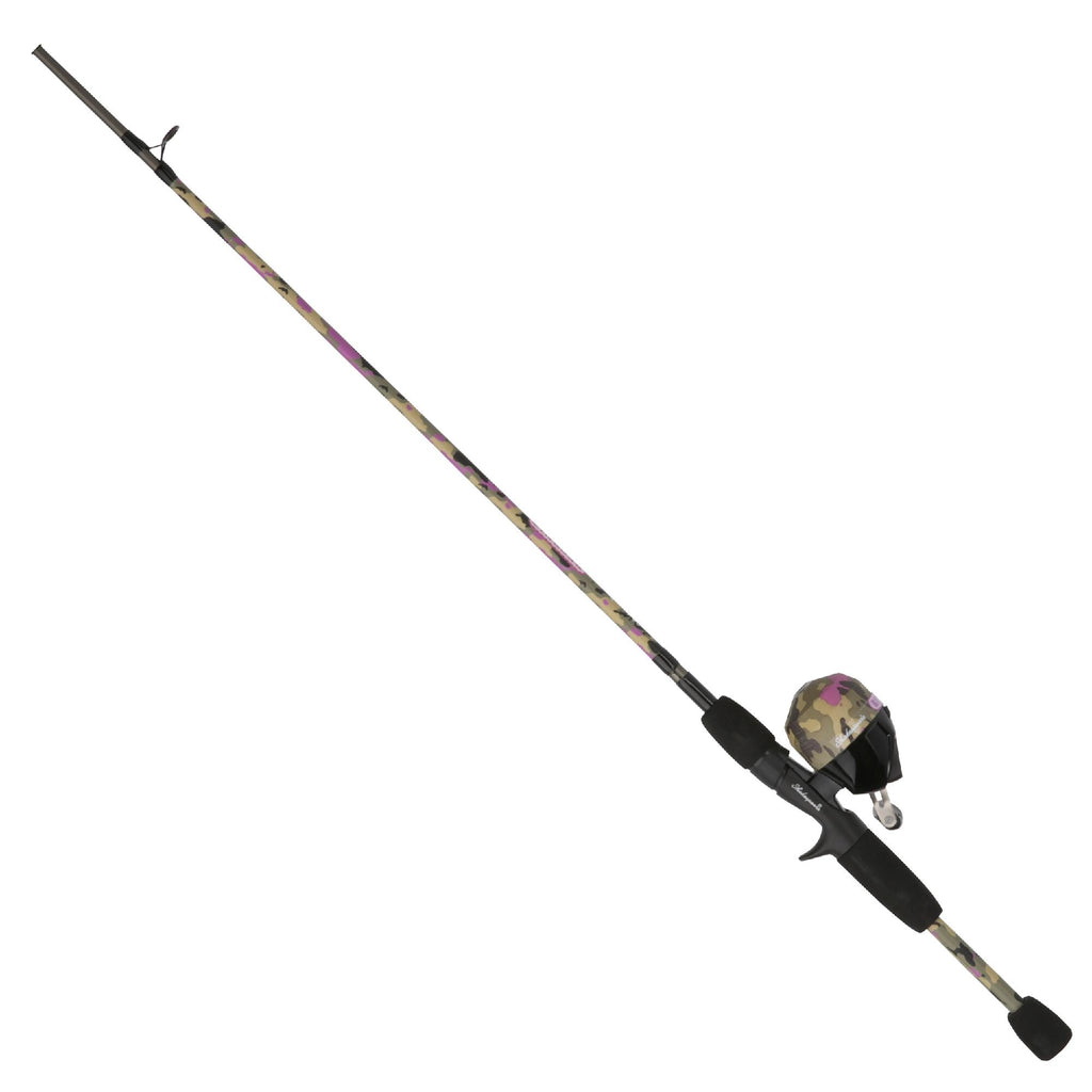 Lady Recurit Spinning Combo - 6 Reel Size, 5'6" 2pc Rod, 6-12 lb Line Rate, Medium Power