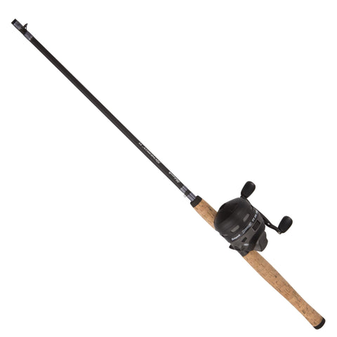 Synergy Ti Spincast Combo - 2 Bearings, 6'6" Length, 2 Piece Rod, 10-20 lb Line Rating, Medium-Heavy Power