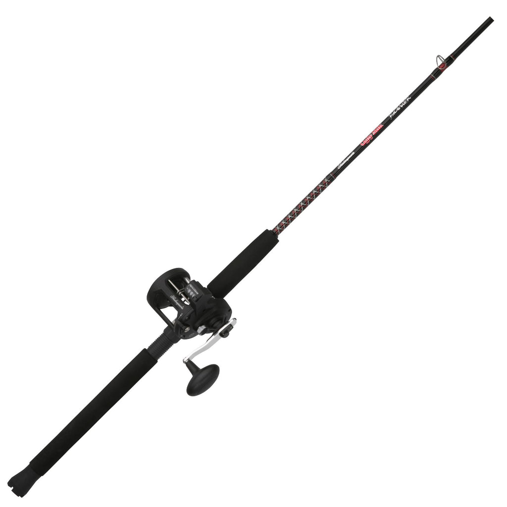 Ugly Stik Bigwater Trolling Combo - 30 Reel Size, 2 Bearings, 8'3" 2pc Rod, 6-20 lb Line Rating, Light Power