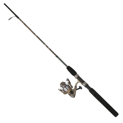 Ugly Stik Lady Camo Spinning Combo, 30, 6' 2pc Rod, 6-15 lb Line Rating