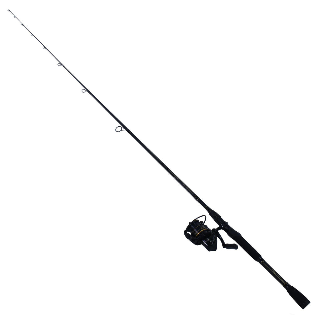 Pro Max Spinning Combo - 30, 5.1:1 Gear Ratio, 7' Length, 1 Piece Rod, 6-12 lb Line Rate, Medium Power